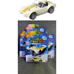 Hot Wheels Color Shifters Collectible Die-Cast, Shelby Cobra 427 S/C